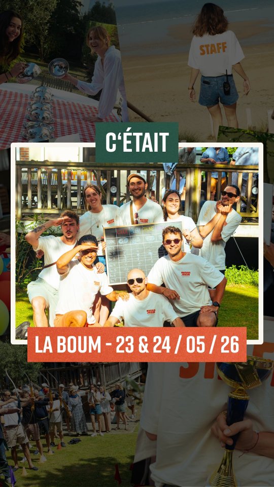 📸 Revivez notre événement "La Boum"

👥️ 40 personnes
📅 2 jours complets
🎲 7 épreuves 
📍 Normandie

Contactez nous pour vivre une expérience de jeu 360 !

🧷 Lien en bio !

#teambuilding #jeux #kohlanta #séminaire #mauvaisjoueur 

crédit :
📸 @arthur__cdn
📸 @spottedby_lopi