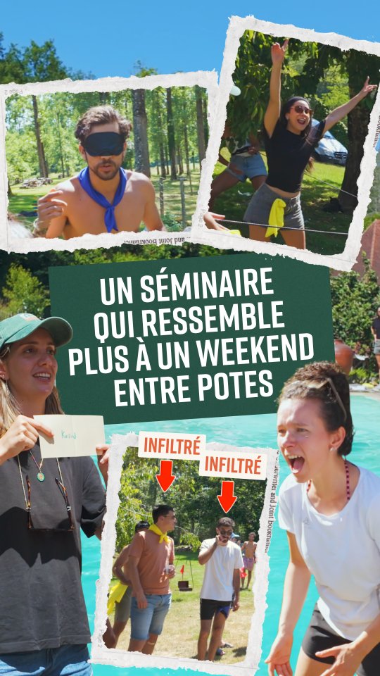 Merci Docteur x Mauvais Joueur

💡On a organisé ce séminaire comme on organise un weekend entre pote !
▶️ Format : Les Infiltrés
📅 Juin 2026
🕒 3 jours
🤼 18 personnes
📍 en Dordogne

Voici un événement fidèle à notre identité !
On insère notre jeu en fil rouge durant votre événement,
avec des temps de jeux identifié pour que vous gériez vos obligations tout en profitant d'un vrai moment de coupure et de cohésion sans surcharge !

Si vous vous reconnaissez dans ce type de séjour et dans ce genre d'équipe,

📩 Contactez nous et organisez dès maintenant une expérience de jeu unique !